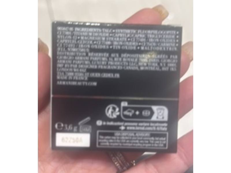 Giorgio Armani Luminous Silk Glow Blush, 11 In Love, 0.12 oz/3.6 g