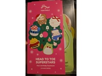 TonyMoly Face & Body Treatment Masks, Head To Toe Superstars, 5 Counts - Image 3