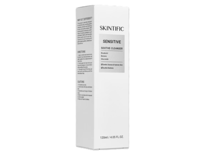 Skintific Sensitive Soothe Cleanser, 4.05 fl oz/120 mL