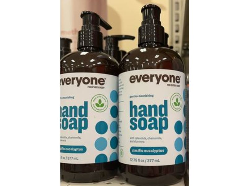 Everyone Hand Soap, Pacific Eucalyptus, 12.5 fl oz/377 mL, Pack Of 3