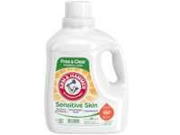Arm & Hammer Sensitive Skin Laundry Detergent, Free & Clear, 107 Loads - thumbnail 1