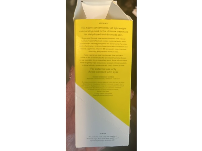 Nuori Supreme Moisture Mask, 1.7 fl oz/50 mL
