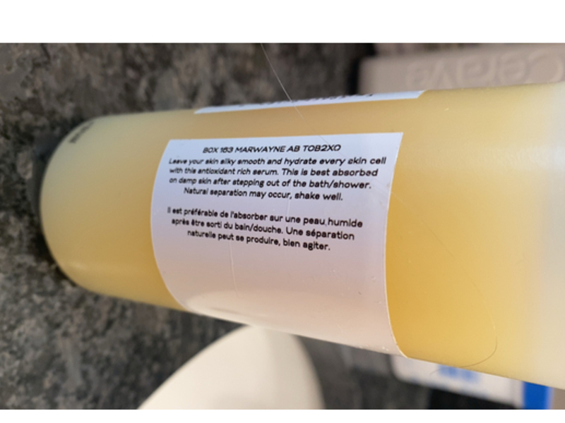 Beauty From Bees Body Serum, Unscented, 8 fl oz/250 mL