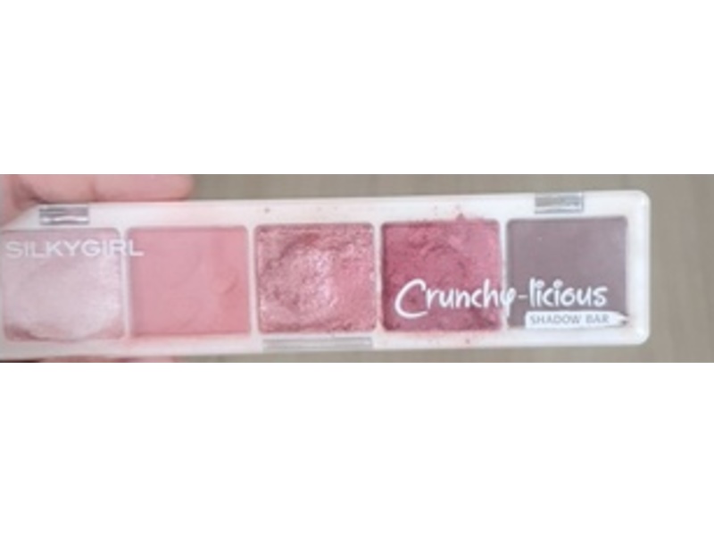 Silkygirl Crunchy Licious Shadow Bar, 02 Fruity Berry, 10 g
