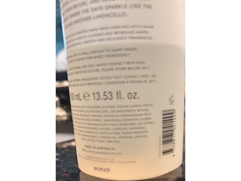 Glasshouse Hand Wash, Lost In Amalfi, 13.53 fl oz/450 mL