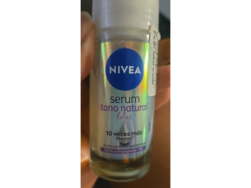 Nivea Tono Natural Serum Deodorant, Lilac, 40 mL