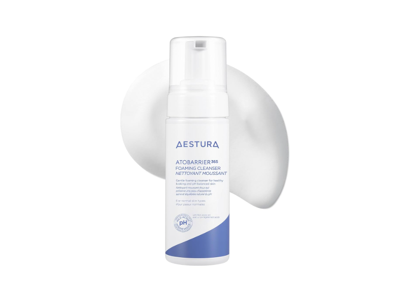 Aestura Atobarrier Gentle Foaming Cleanser, 5.07 fl oz/150 mL