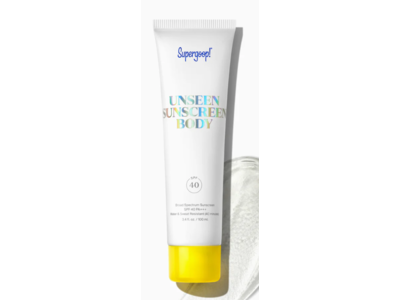 Supergoop! Unseen Body Sunscreen, SPF 40 PA+++, 0.5 fl oz/15 mL