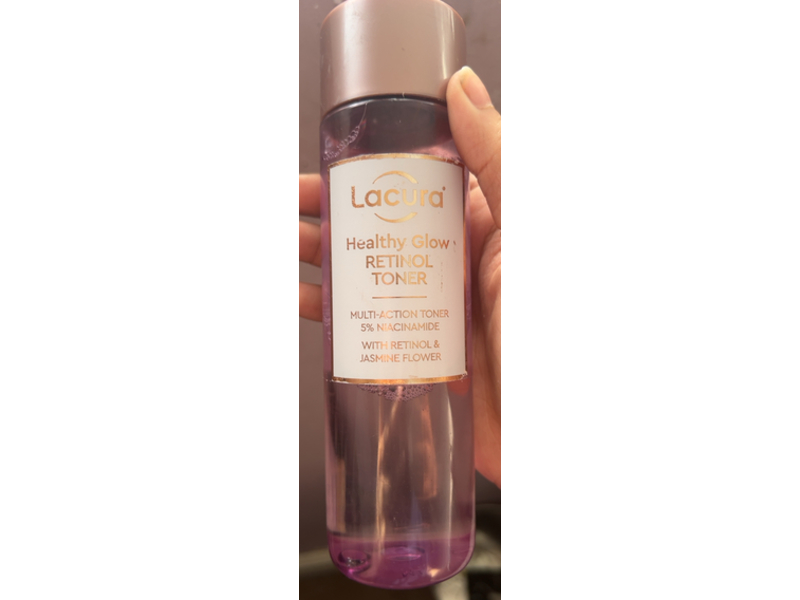 Lacura Healthy Glow Multi-Action Toner, Retinol & Jasmine Flower, 250 mL