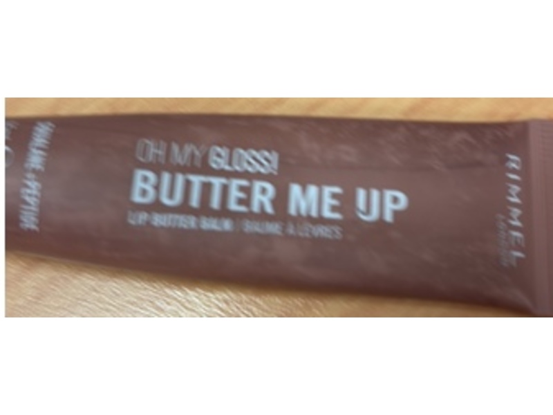Rimmel London Oh My Gloss Butter Me Up Lip Butter Balm, Latte Delight, 0.5 fl oz/15 mL