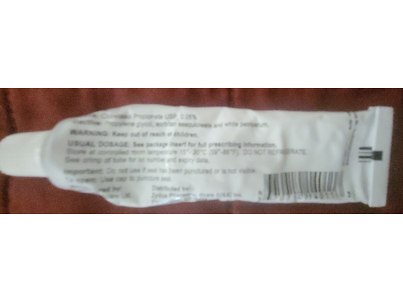 Clobetasol Propionate Ointment Usp 0.05%, 15 g Zydus