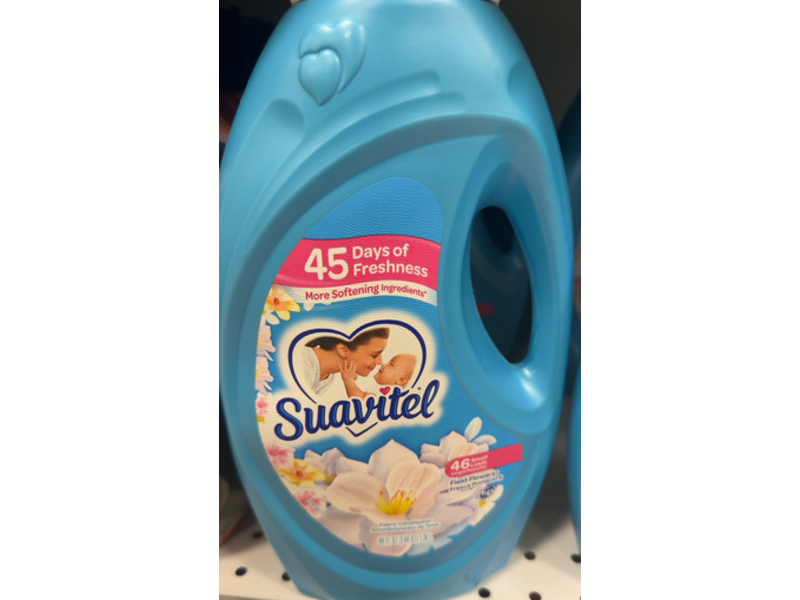 Suavitel Fabric Conditioner, Field Flowers, 46 Loads, 46 fl oz/1.36 L