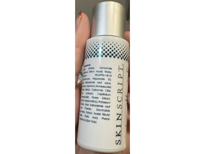 Skin Script Light Aloe Moisturizer, 2 oz/ 60 mL