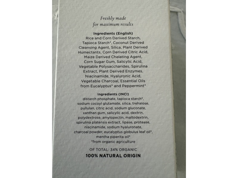 Tropic Bala Clarifying Foaming Enzyme Powder Cleanser, 60 g