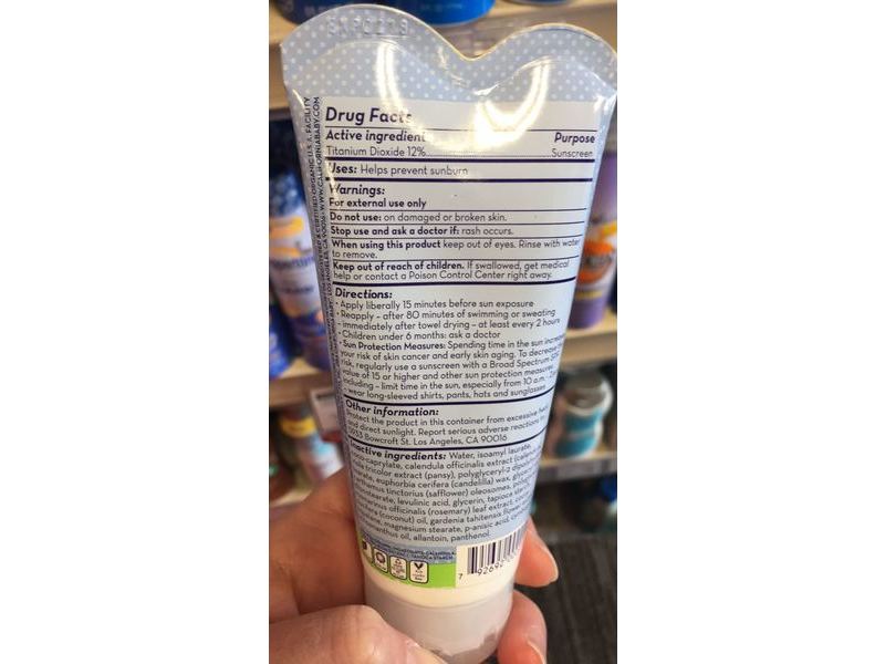 California Baby Sunscreen, SPF 30+, 2.9 oz/82 g