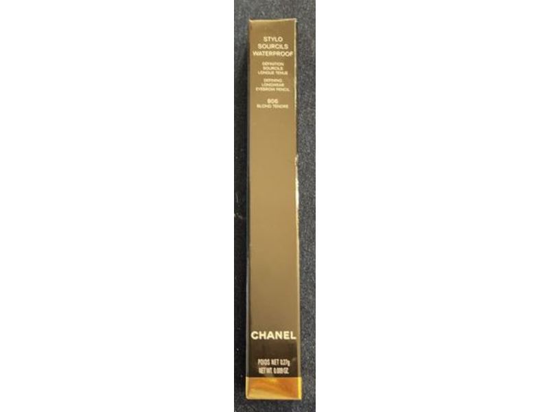 Chanel Stylo Sourcils Waterproof Eyebrow Pencil, 806 Blond Tendre, 0.09 oz/0.27 g
