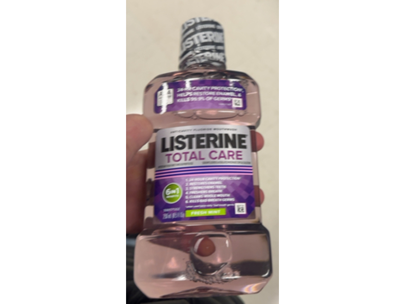 Listerine Total Care Mouth Wash, Fresh Mint, 34 fl oz/1 L