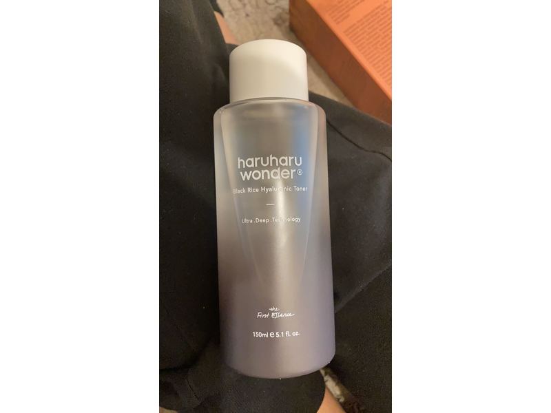 Haruharu Wonder Black Rice Hyaluronic Toner, 5.1 fl oz/150 mL