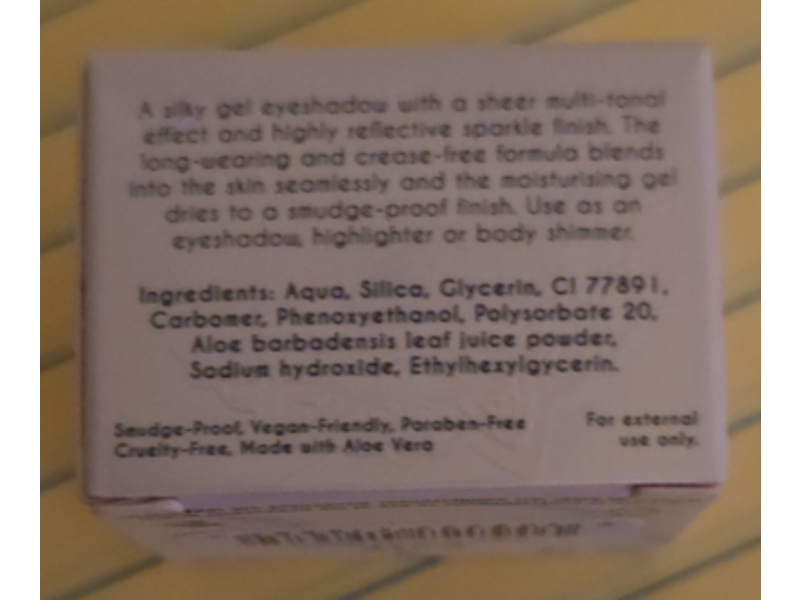 Karla Cosmetics Opal Shadow Potion Silky Gel Eyeshadow, Cozy, 0.14 fl oz/4 mL