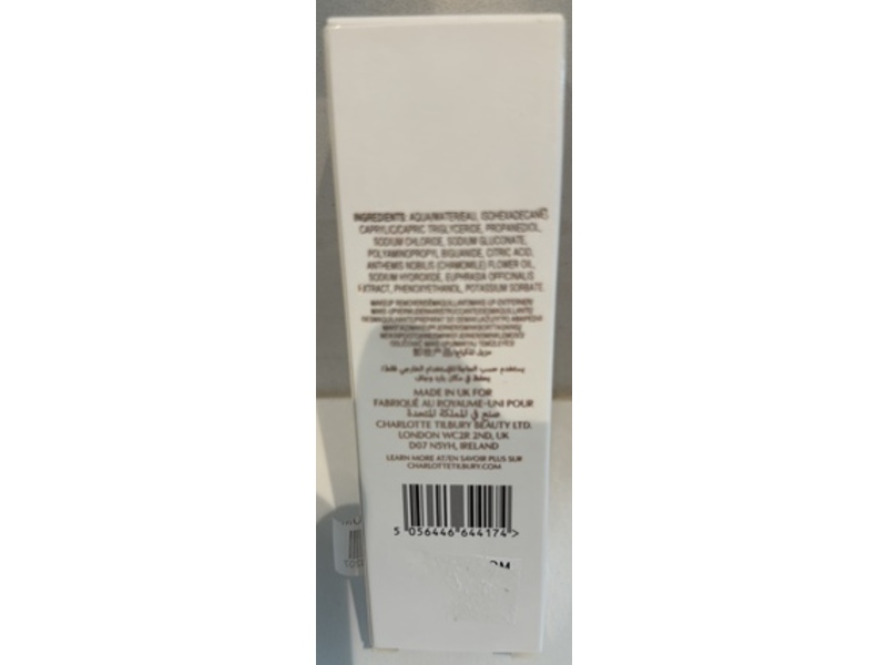 Charlotte Tilbury Take It All Off Easy Biphase Makeup Remover, 4.0 fl oz/120 mL