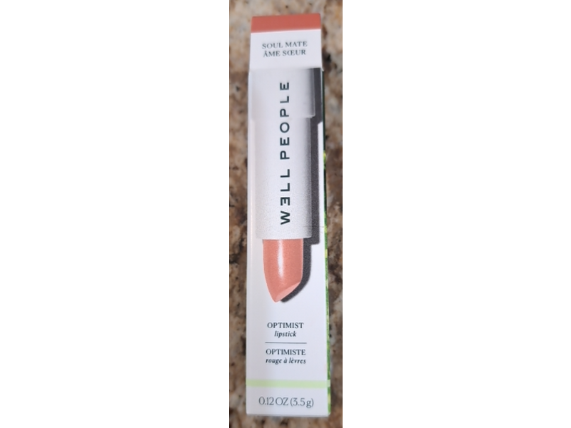 Well People Optimist Lipstick, Soul Mate, 0.12 oz/3.5 g