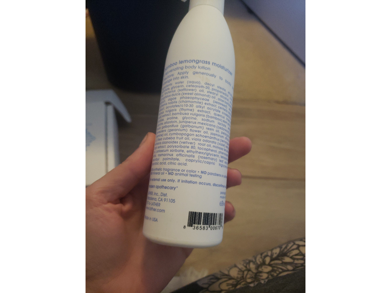 Lather Bamboo Lemongrass Moisturizer, 8 fl oz/236ml