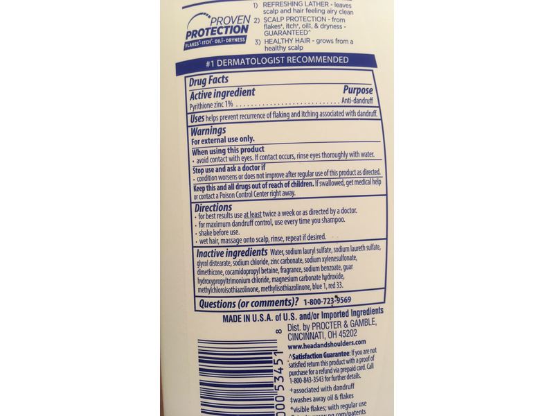 Head & Shoulders 2 In 1 Men Shampoo + Conditioner, Sandalwood, 12.8 fl oz/380 mL