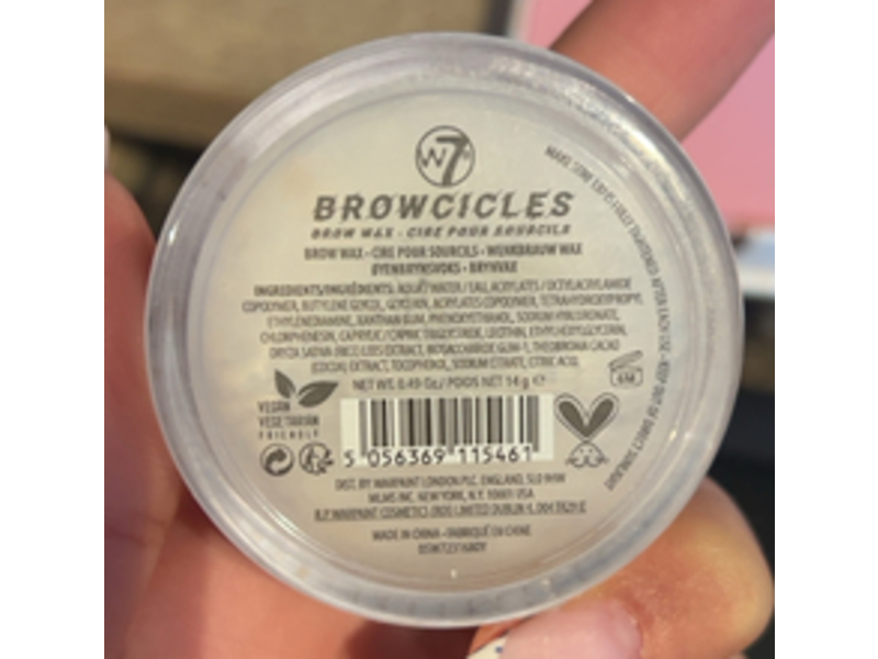 W7 Browcicles Eyebrow Wax, 0.49 oz/14 g