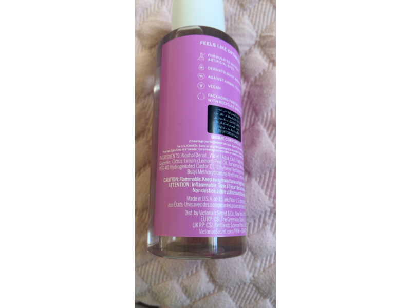 Fresh & Clean, Body Mist, Pink, 8.4 fl oz/250 mL