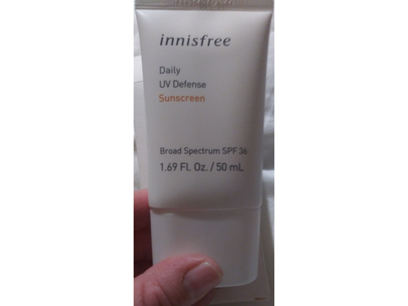 Innisfree Uv Defense Sunscreen, Broad Spectrum SPF 36, 1.69 fl oz/50 mL