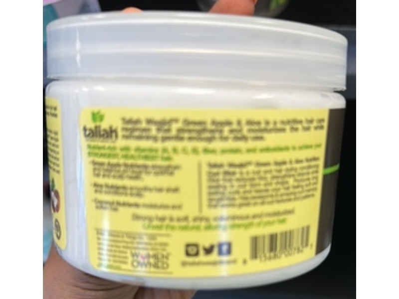 Taliah Waajid Nutrition Curl Elixir, Green Apple & Aloe Coconut, 12 oz/355 mL