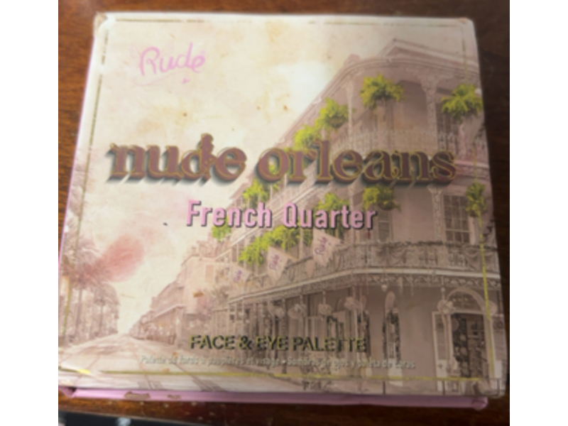 Rude Nude Orleans French Quarter Face & Eye Palette, 0.89 oz/25.3 g