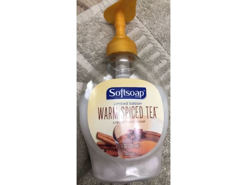Softsoap Warmed Spiced Tea Liquid Hand Soap, 7.5 fl oz/221 mL