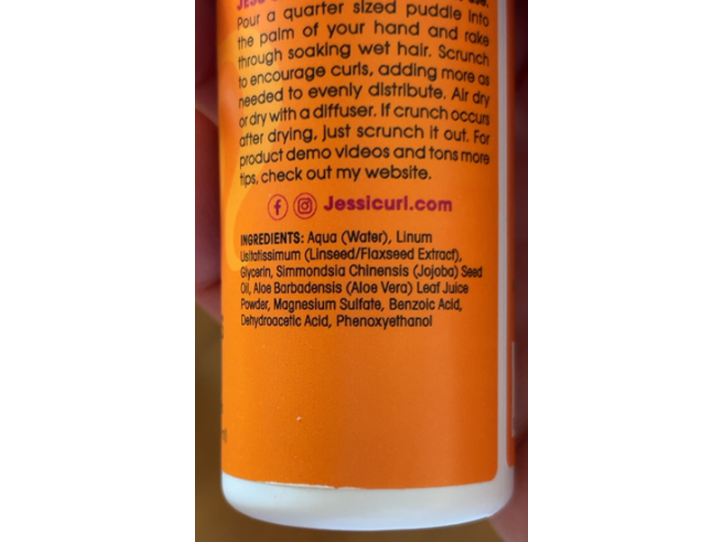 Jessicurl Rockin Ringlets Styling Potion Curl Enhancer, 2 fl oz/59 mL