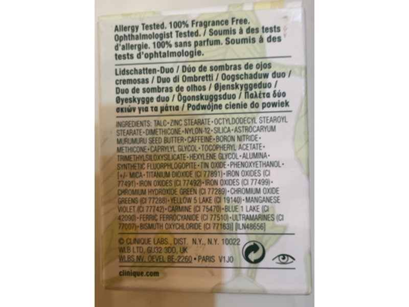 Clinique All About Shadow Duo, 14 Strawberry Fudge, 0.05 oz/1,7 g