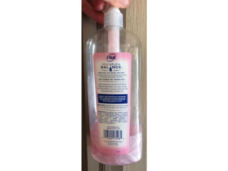 Dial Moisturizing Body Wash, Silk & Magnolia, 35 fl oz/1.035 L