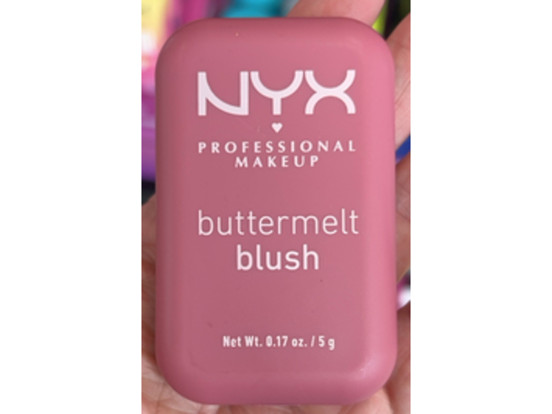 NYX Professional Makeup Buttermelt Blush, For The Butta, 0.17 oz/5 g