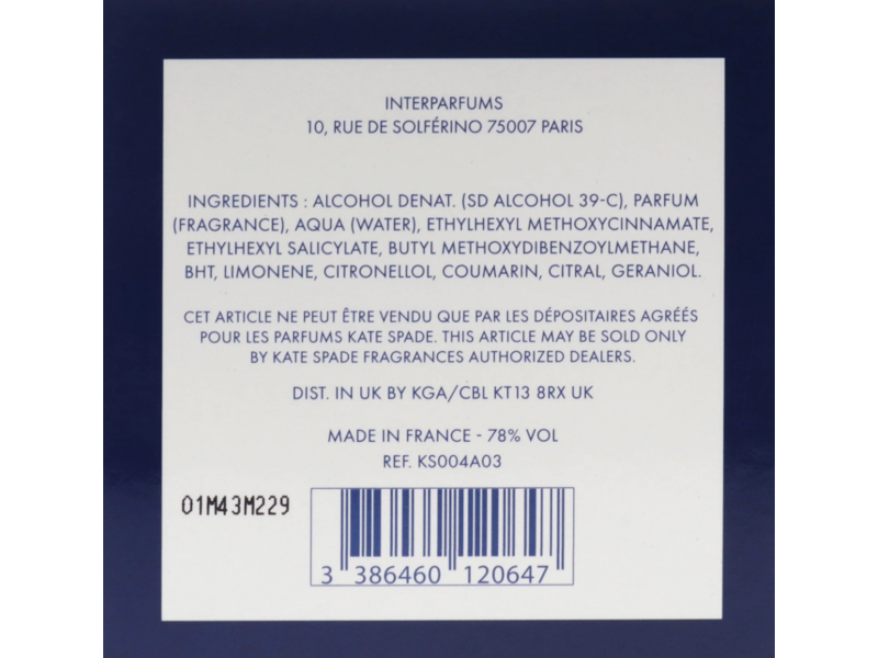 Kate Spade Sparkle Eau De Parfum, 40 mL/1.3 fl oz