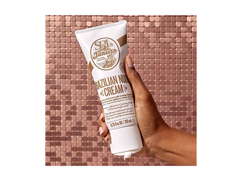 Sol De Janeiro Brazilian Nude Body Cream, Fragrance-Free, 6.75 fl oz/200 mL