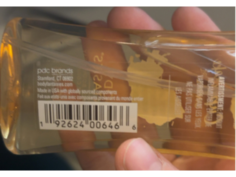 Body Fantasies Fragrance Body Spray, Cupcake Swirl, 3.2 fl oz/94 mL