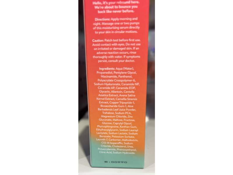 thb. The Biofilm Hack Rebound Serum, 1.0 fl oz/30 mL