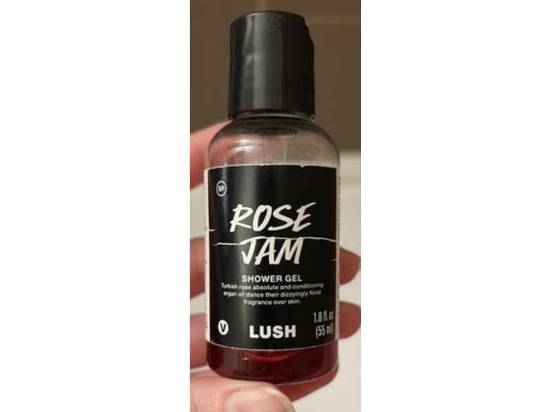 Lush Shower Gel, Rose Jam, 1.8 fl oz/55 mL