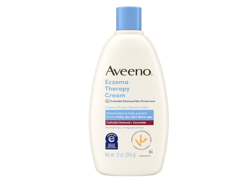 Aveeno Eczema Therapy Daily Moisturizing Cream, 12 fl oz/354 mL