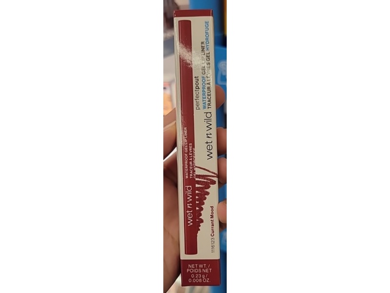 wet n wild Perfect Pout Gel Lip Liner, Currant Mood, 0.008 oz/0.23 g