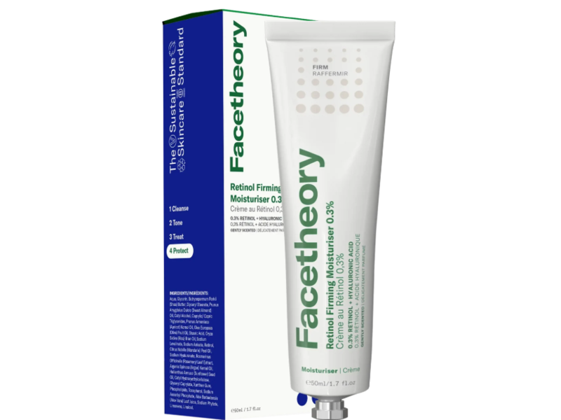 Facetheory Retinol Firming Moisturiser, Retinol 0.3%, 1.7 fl oz/50 mL