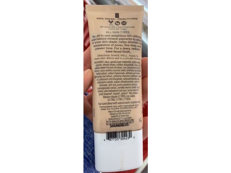 Pacifica Alight Multi-Mineral Bb Cream, Cruelty Free, 11 Light, 1 fl oz/29 mL