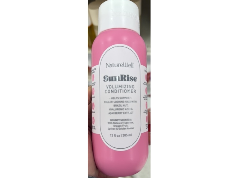 NatureWell SunRise Volumizing Conditioner, Bouncy Scented, 13 fl oz/385 mL