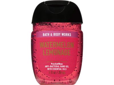 Bath & Body Works PoketBac Anti-Bacterial Hand Gel, Watermelon Lemonade, 1 fl oz/29 mL