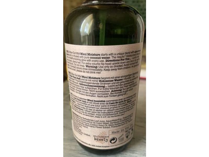 Maui Moisture Thicken & Restore + Bamboo Fiber Blow Out Mist, 8 fl oz/236 mL