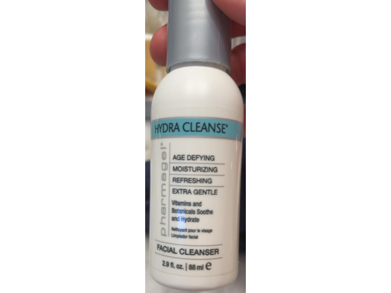 Pharmagel Hydra Cleanse Age Defying Moisturizing Extra Gentle Facial Cleanser, 2.9 fl oz/88 mL